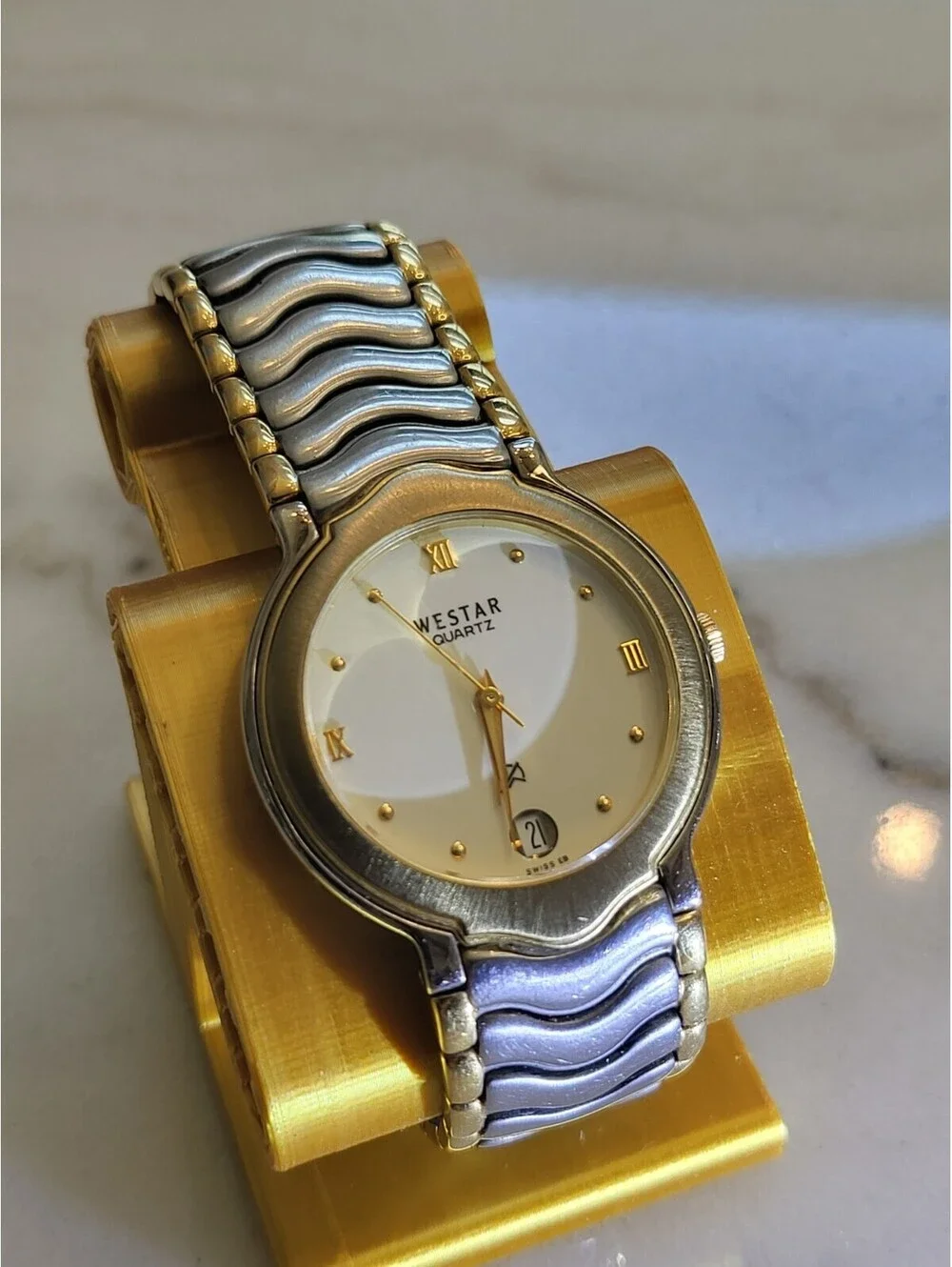 WESTAIR Womens Watch 33mm Working Great 2-tone, Up to 6 3/4